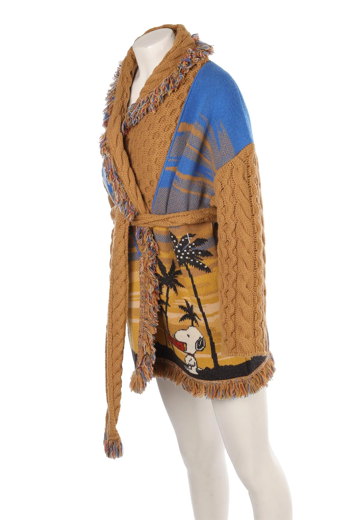ALANUI MULTI CASHMERE CARDIGAN SMALL - Image 3