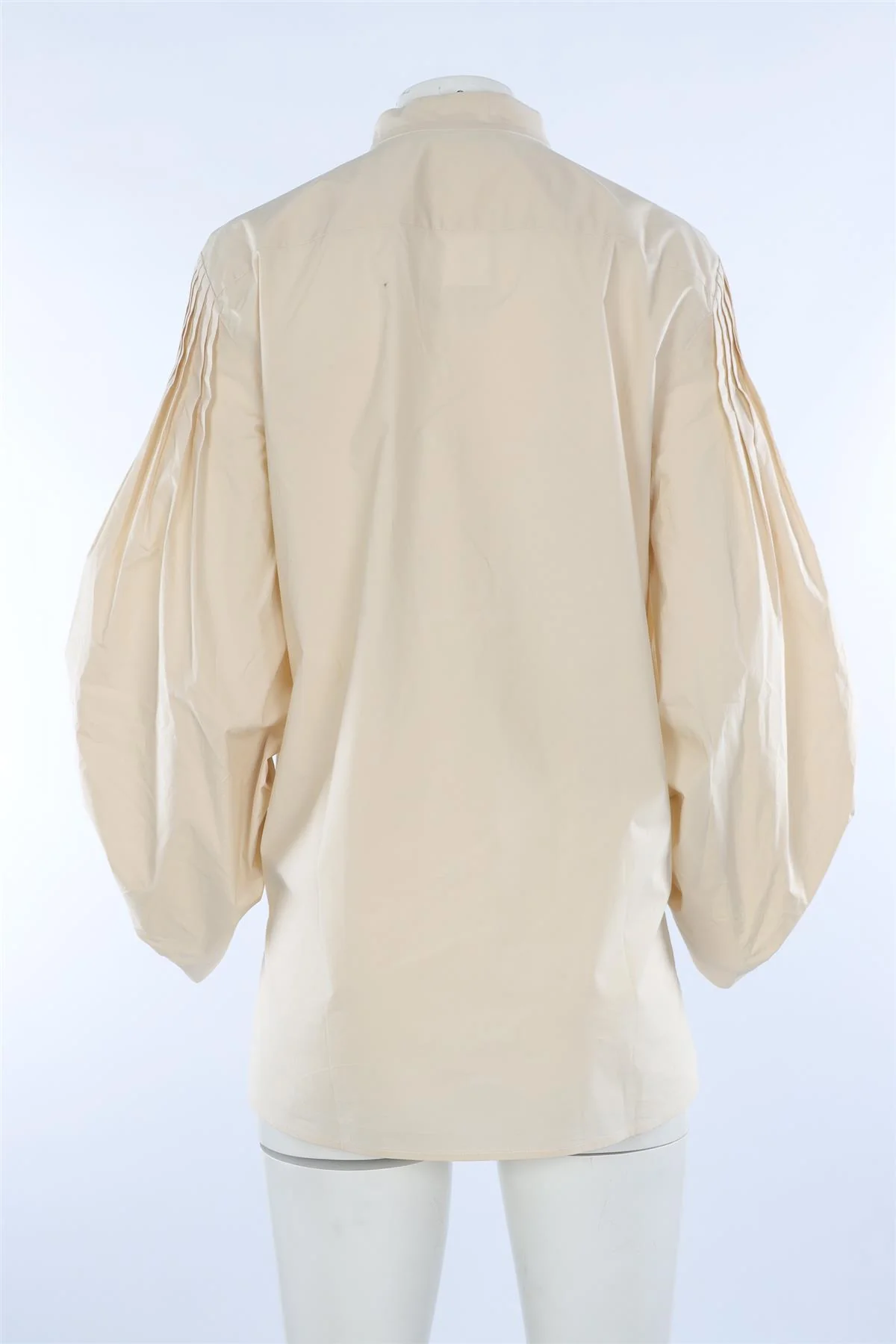 ALBERTA FERRETTI CREAM COTTON SHIRT UK 12 - Image 4