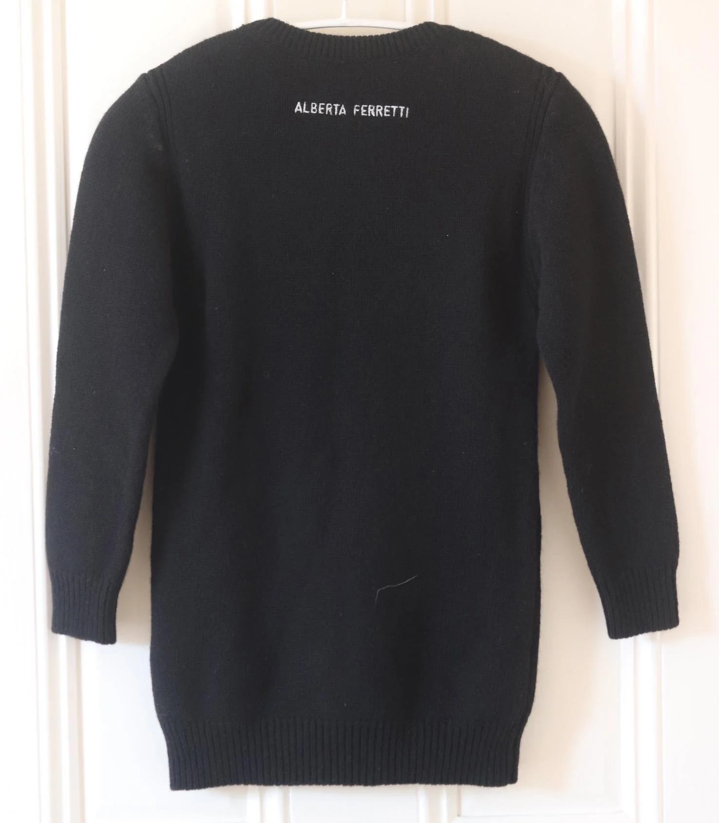 ALBERTA FERRETTI KIDS GIRLS WOOL SWEATER DRESS 6 YEARS - Image 3