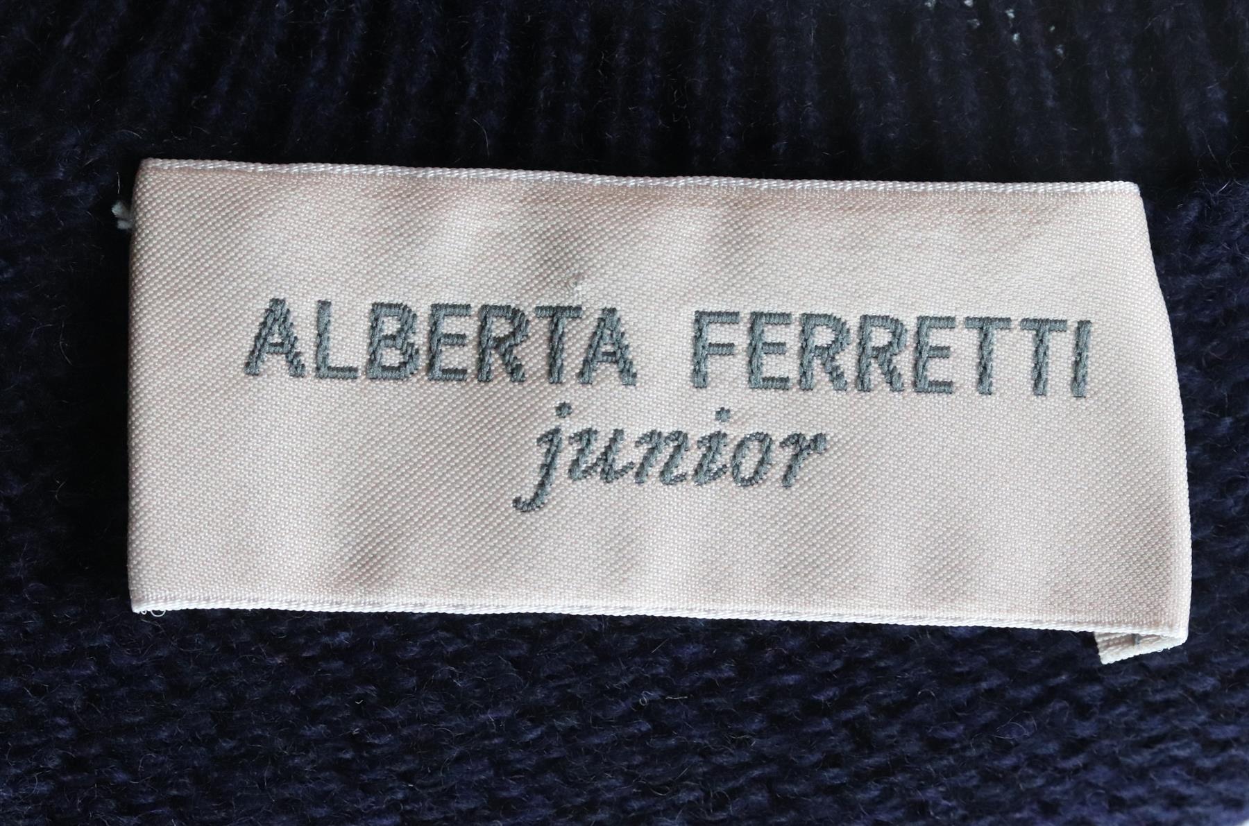 ALBERTA FERRETTI KIDS UNISEX WOOL SWEATER 8 YEARS - Image 4