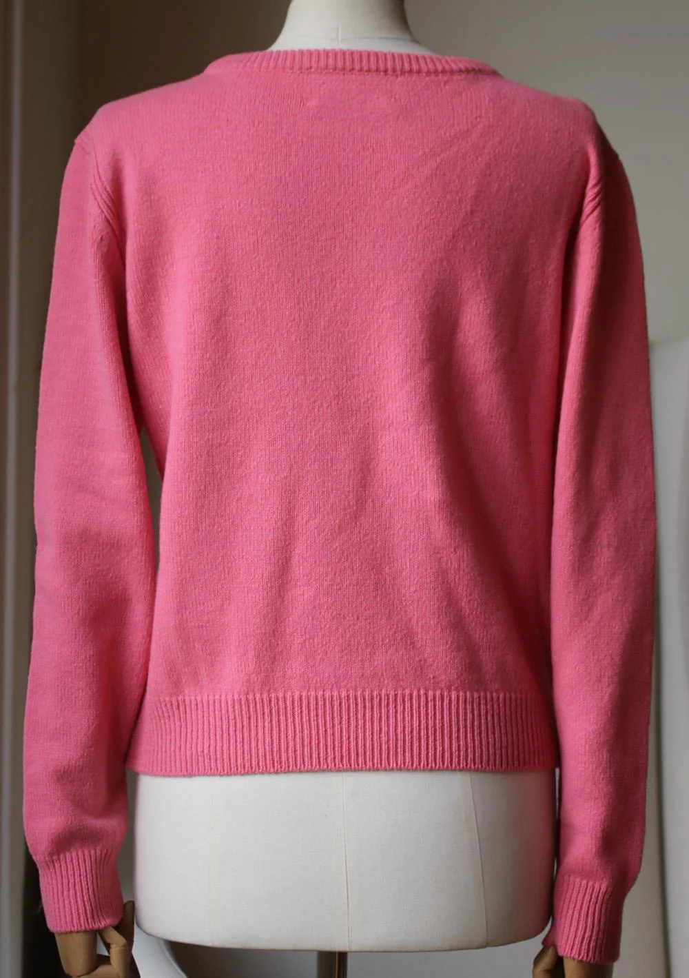 ALBERTA FERRETTI LOVE ME CASHMERE KNITTED SWEATER IT 44 UK 12 - Image 4