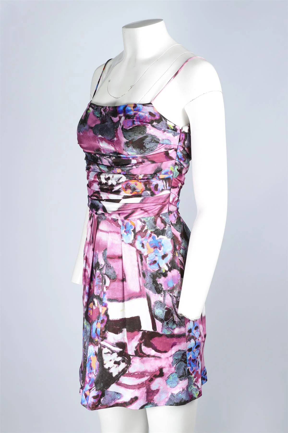 ALBERTA FERRETTI MULTI JERSEY MINI DRESS IT 40 UK 8 - Image 3