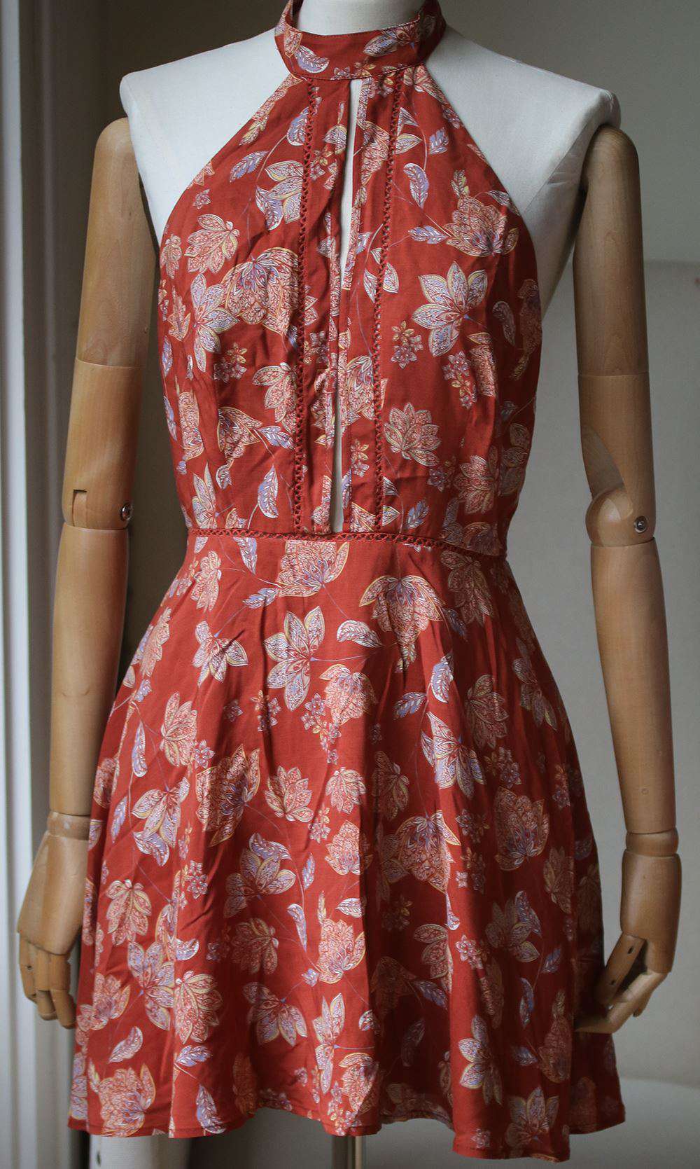 ALE BY ALESSANDRA X REVOLVE BIA FLORAL DRESS SMALL - Image 3