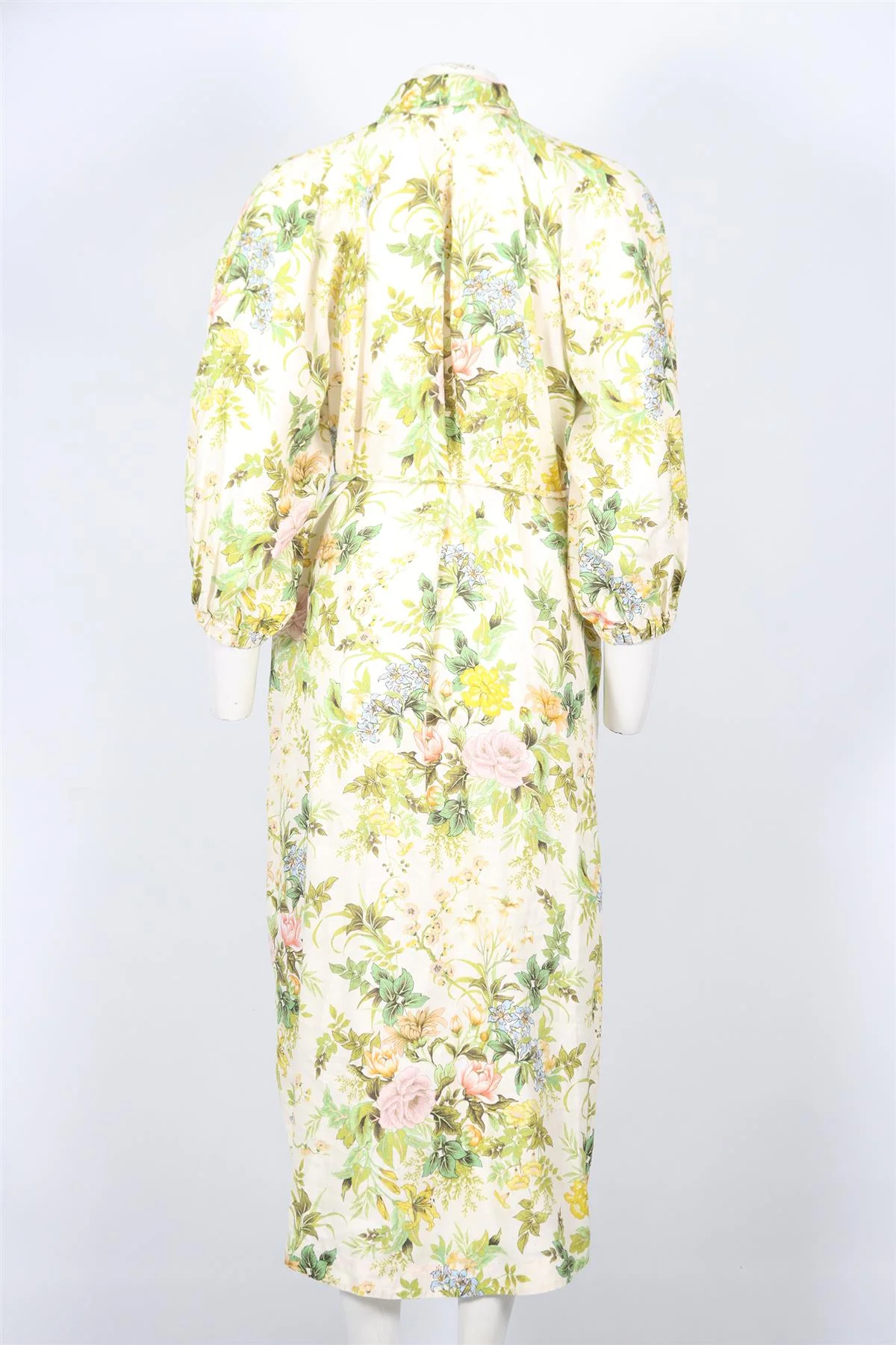 ALÉMAIS LINEN MAXI DRESS AU 10 UK 10 - Image 4