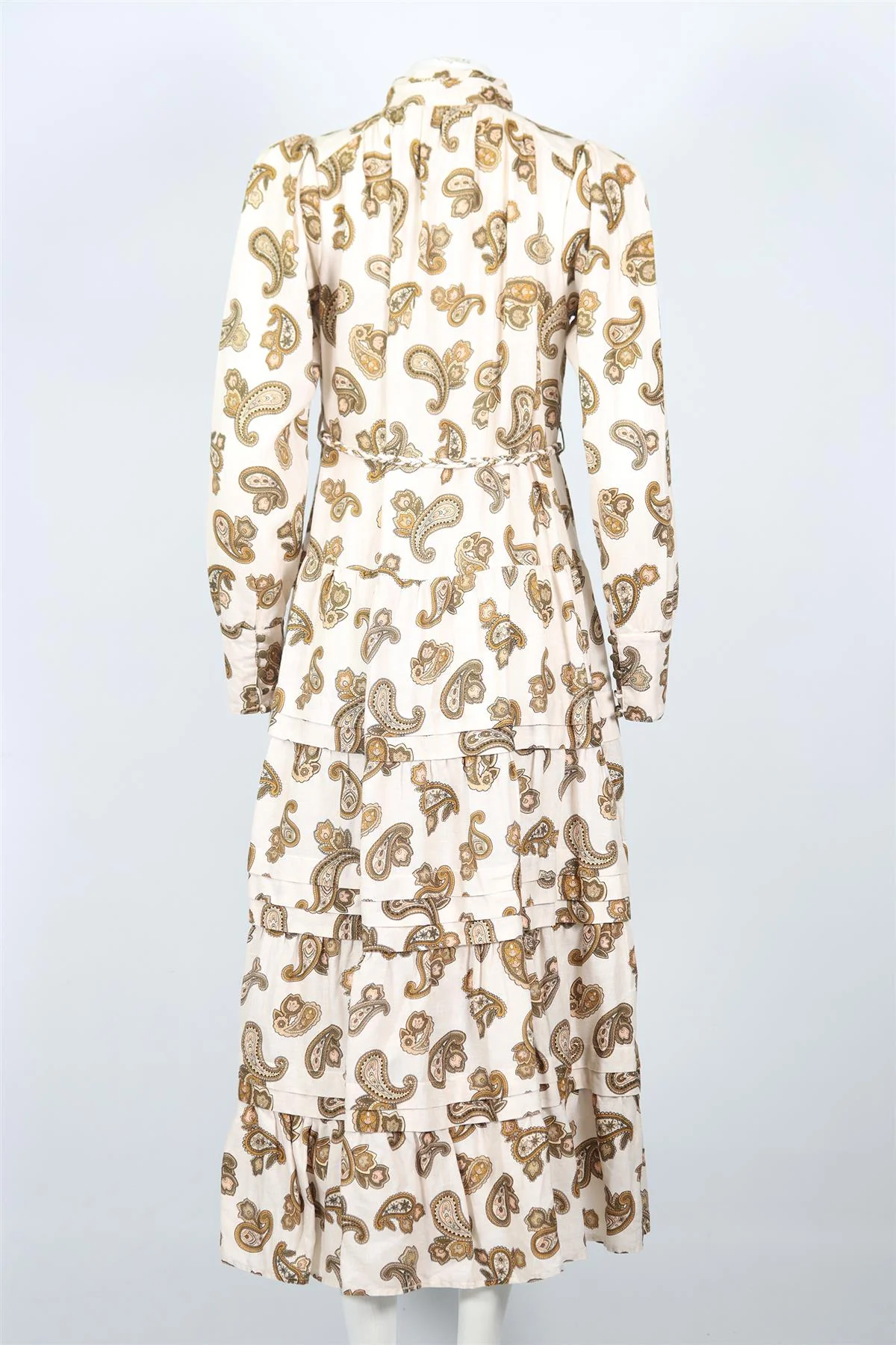 ALÉMAIS LINEN MAXI DRESS UK 8 - Image 4