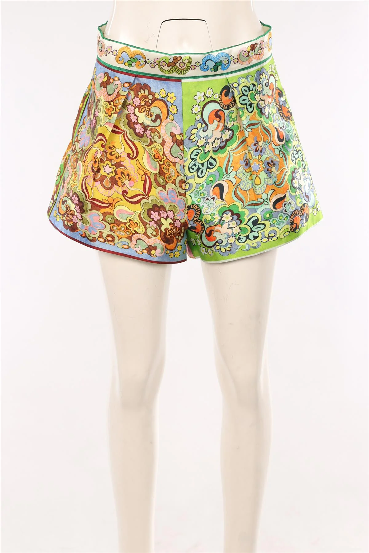 ALEMAIS MULTI WOVEN SHORTS AU 12 UK 12 - Image 2