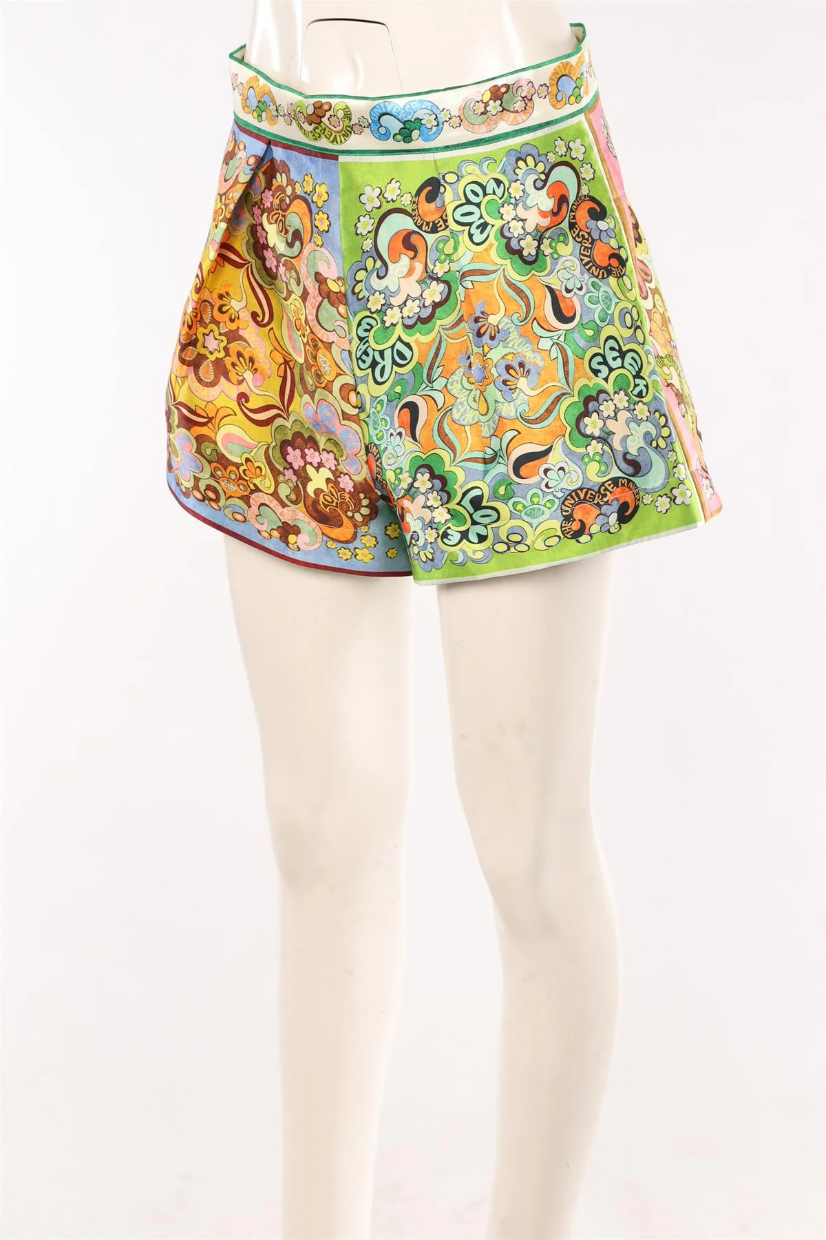 ALEMAIS MULTI WOVEN SHORTS AU 12 UK 12 - Image 3