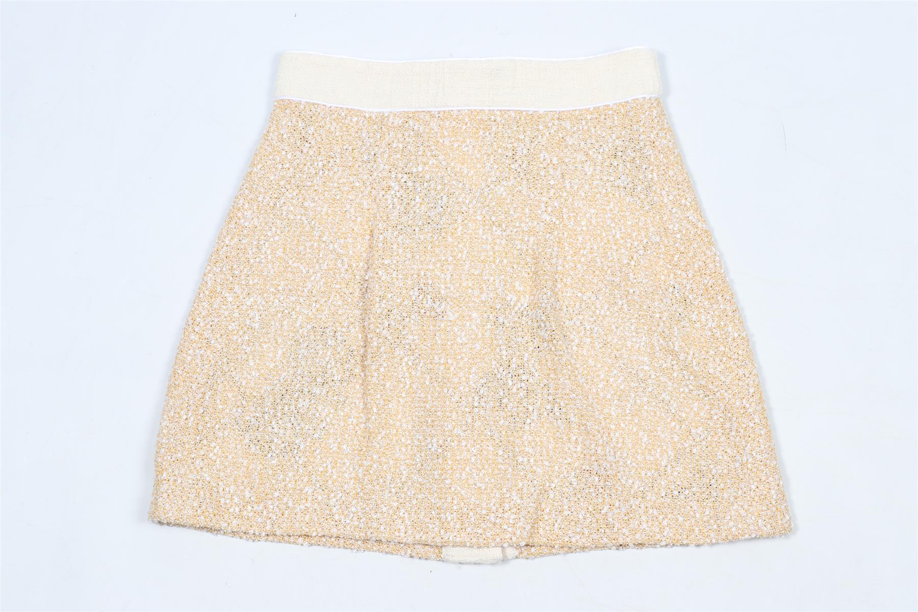 ALESSANDRA RICH COTTON BLEND MINI SKIRT IT 38 UK 6 - Image 6
