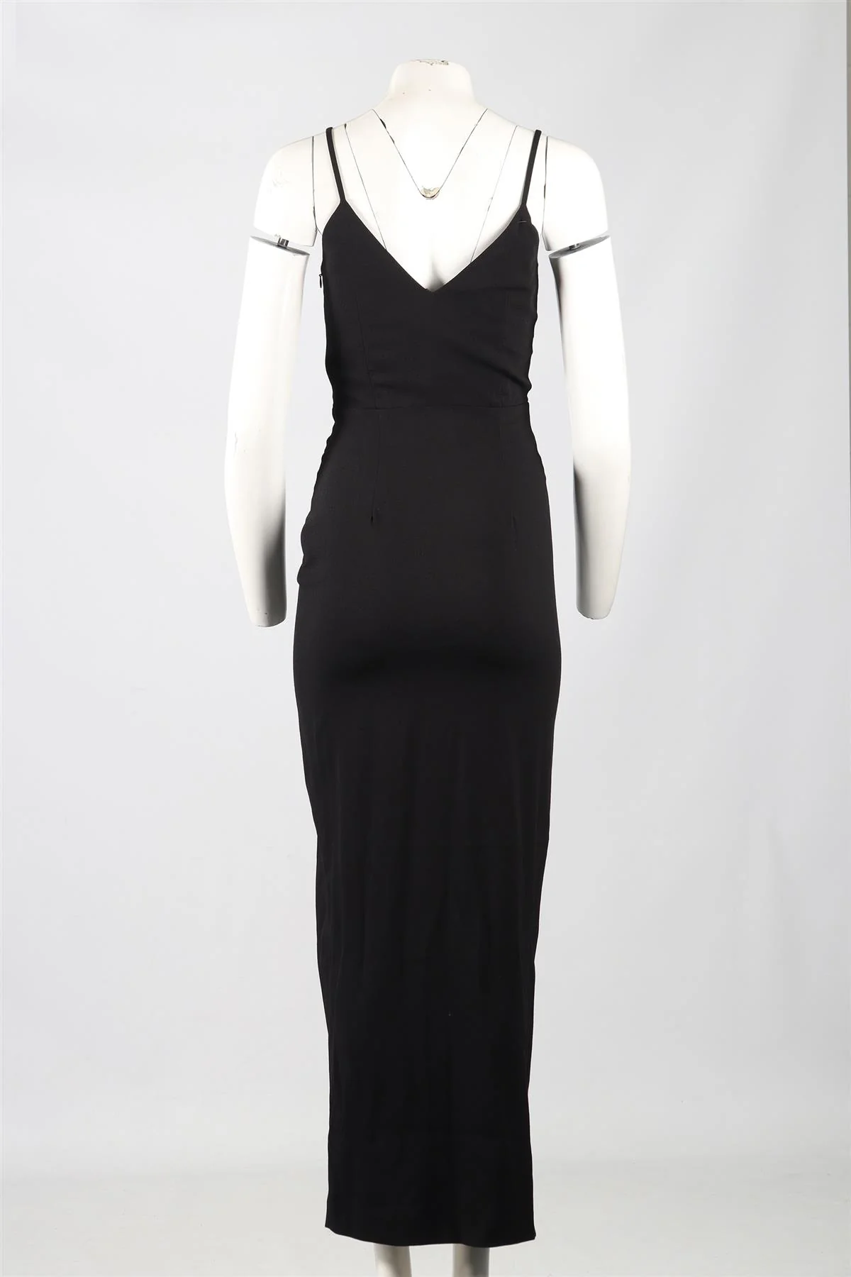ALESSANDRA RICH WOOL BLEND MAXI DRESS IT 38 UK 6 - Image 4