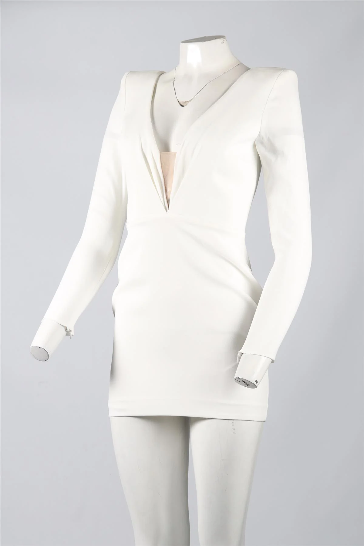 ALEX PERRY CREPE MINI DRESS UK 8 - Image 3