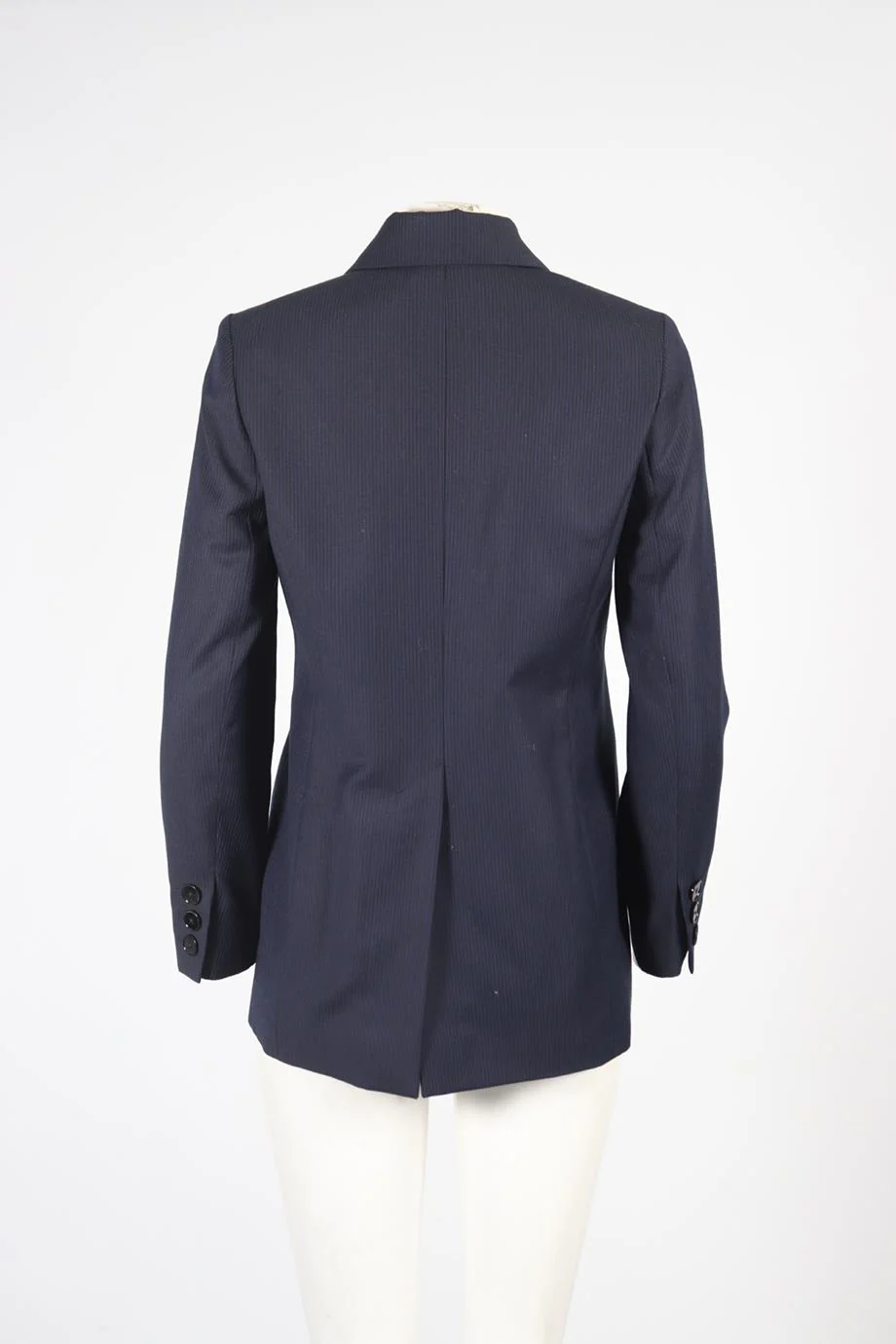 ALEXA CHUNG STRIPED WOOL BAZER UK 10 - Image 4
