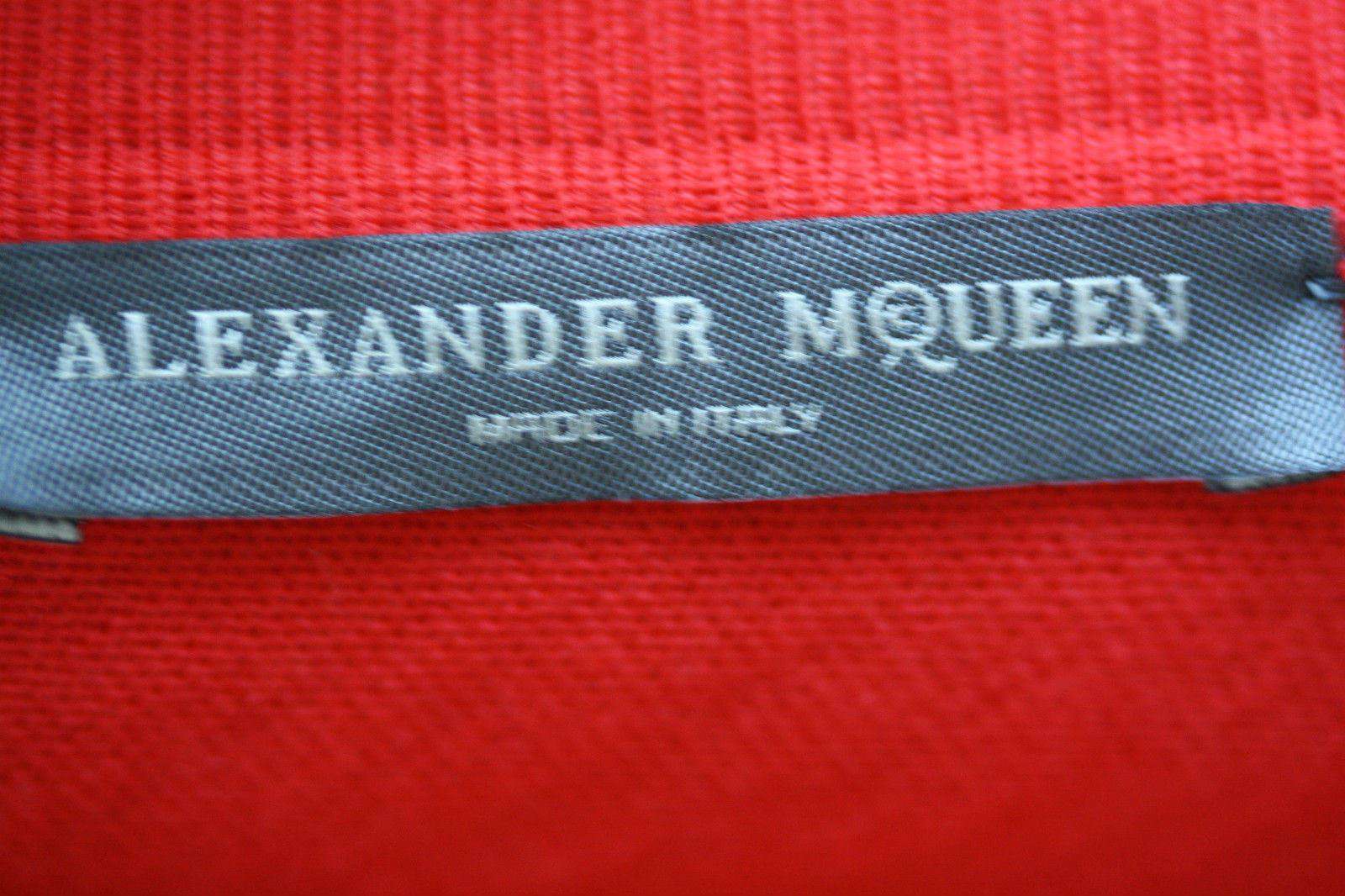 ALEXANDER MCQUEEN ASYMMETRIC WOOL SWEATER DRESS MEDIUM - Image 2