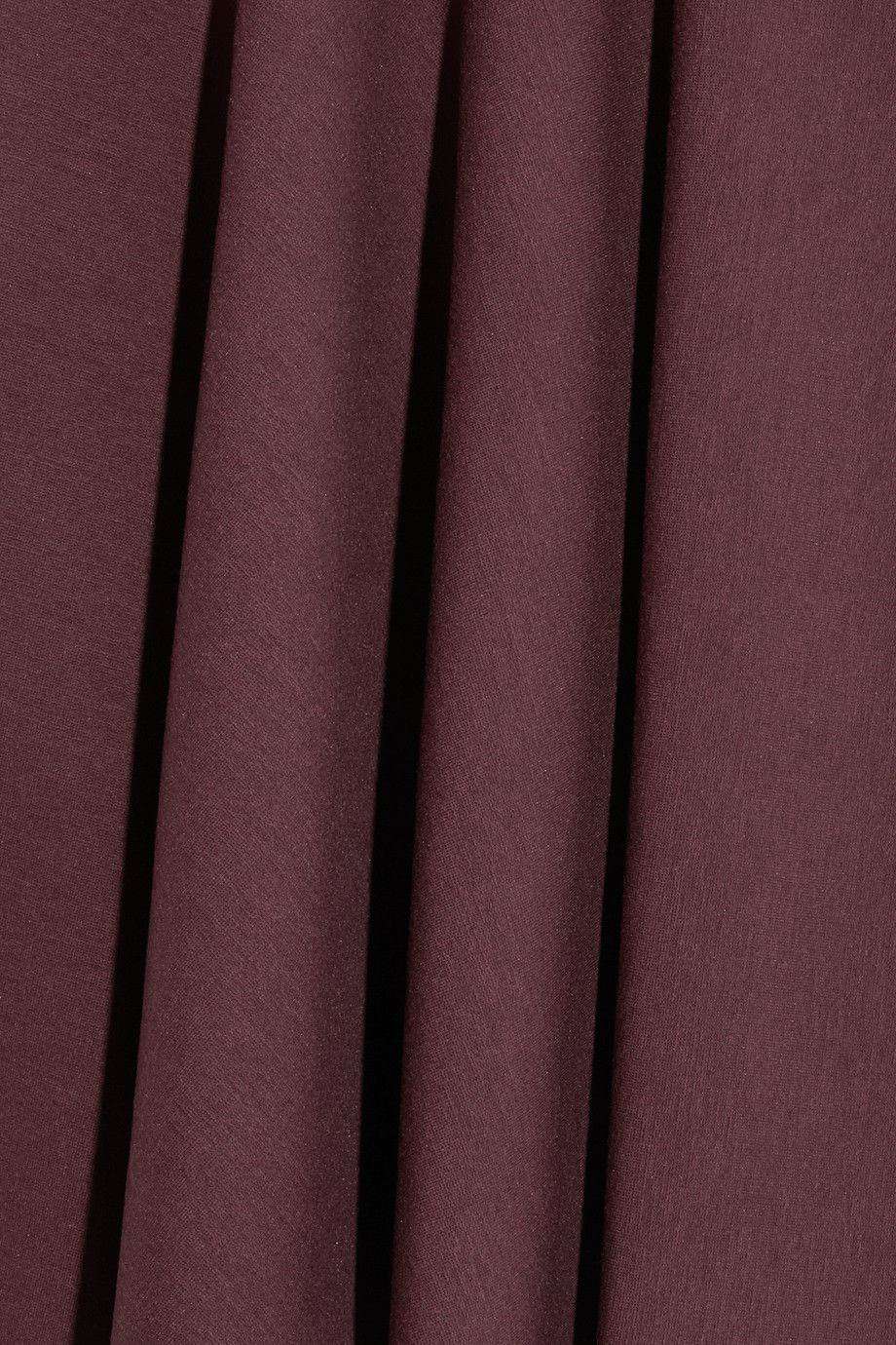 ALEXANDER MCQUEEN BURGUNDY STRETCH WOOL BLEND DRESS IT 40 UK 8 - Image 4