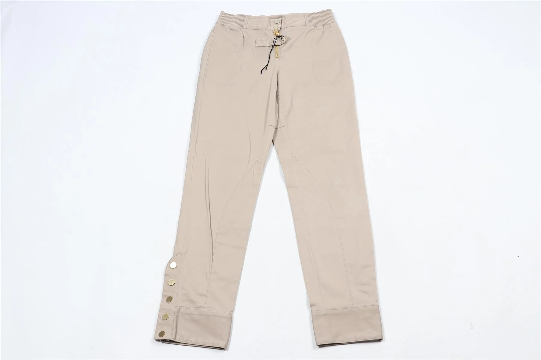ALEXANDER MCQUEEN COTTON SKINNY PANTS IT 38 UK 6 - Image 2