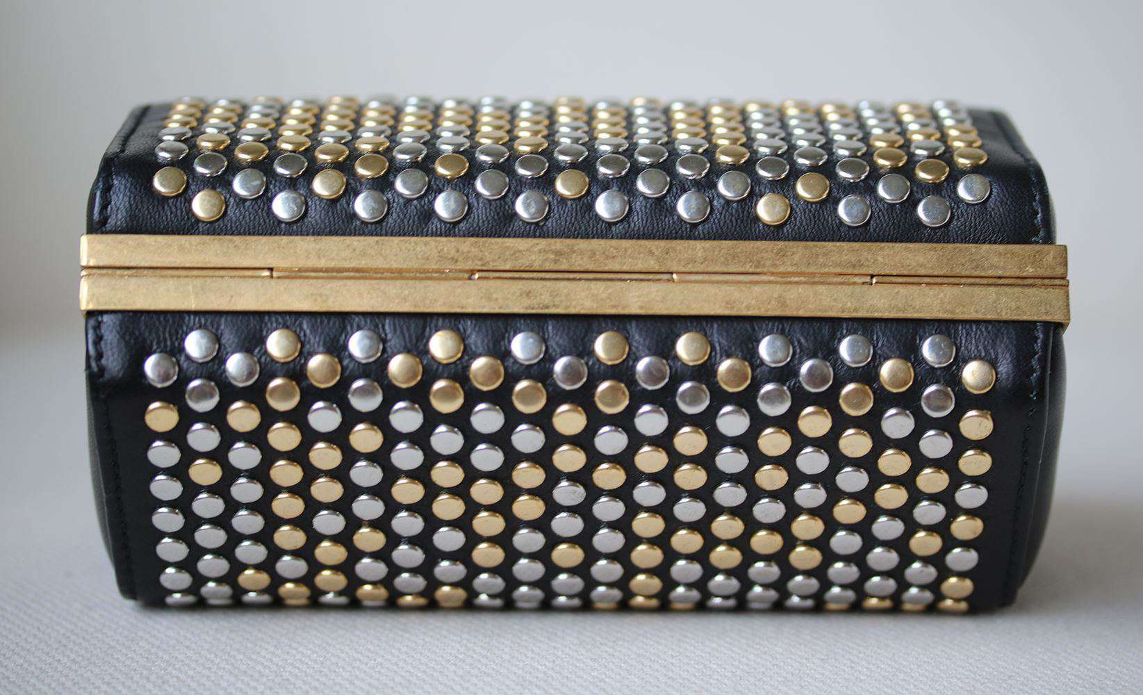 ALEXANDER MCQUEEN HEXAGON STUDDED BOX CLUTCH - Image 5