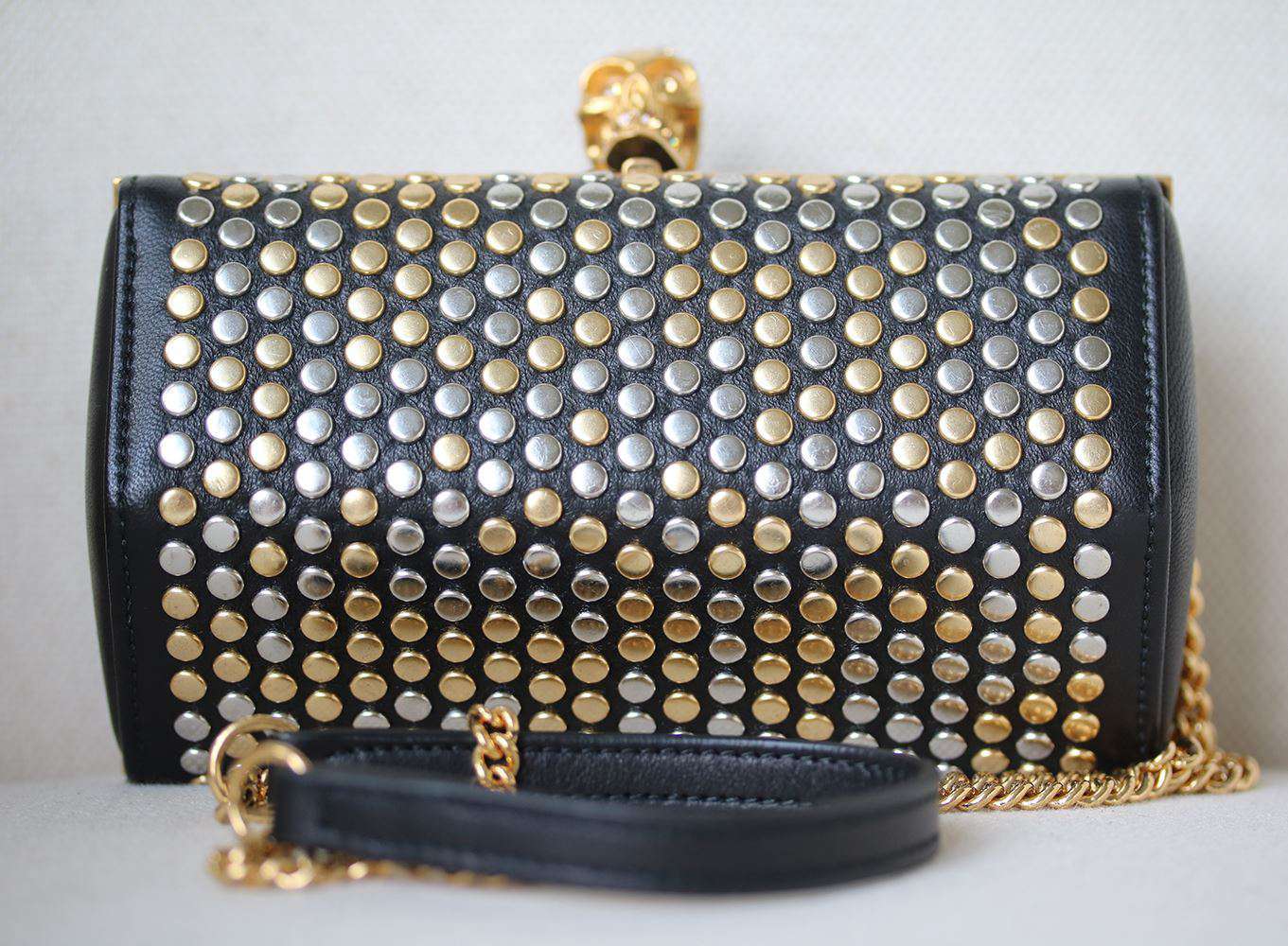 ALEXANDER MCQUEEN HEXAGON STUDDED BOX CLUTCH - Image 6