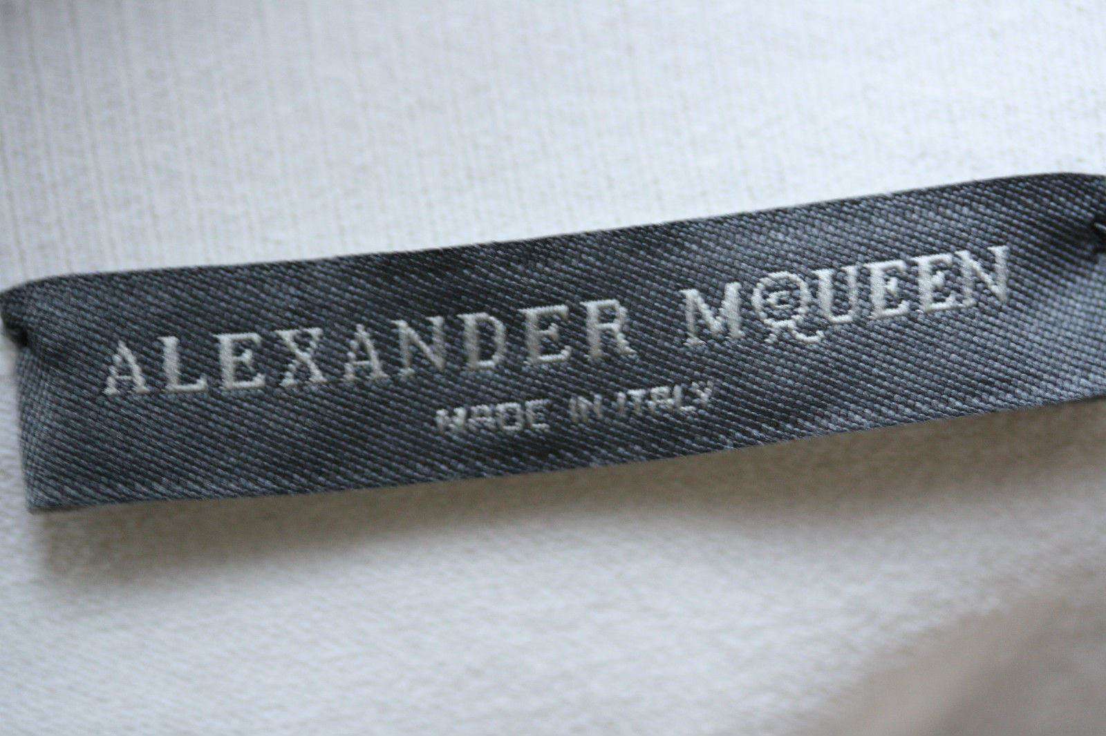 ALEXANDER MCQUEEN IVORY KNITTED TOP SMALL - Image 5