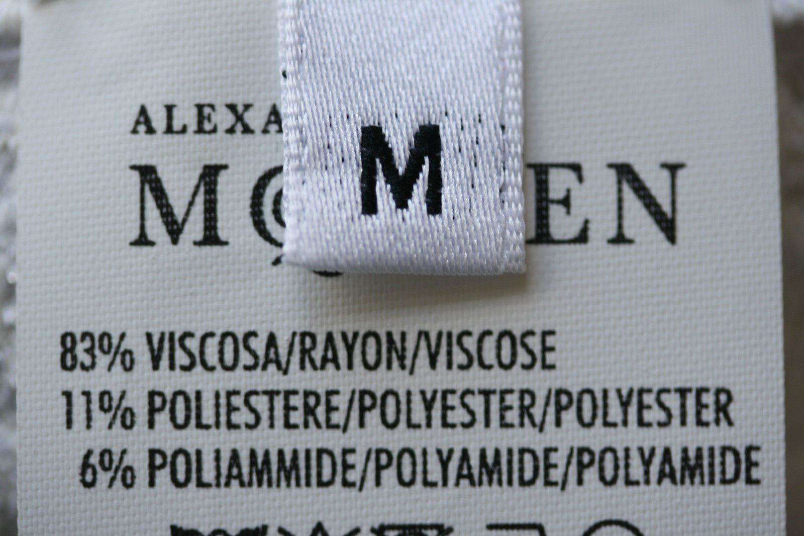 ALEXANDER MCQUEEN JACQUARD CROC EMBOSSED DRESS MEDIUM - Image 8