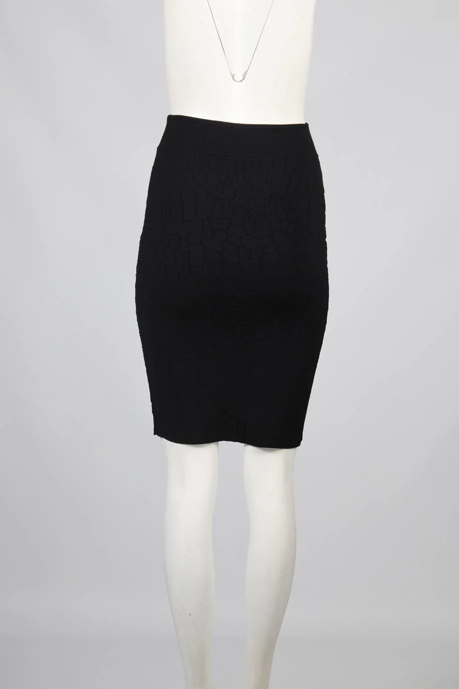 ALEXANDER MCQUEEN KNIT MIDI SKIRT SMALL - Image 4