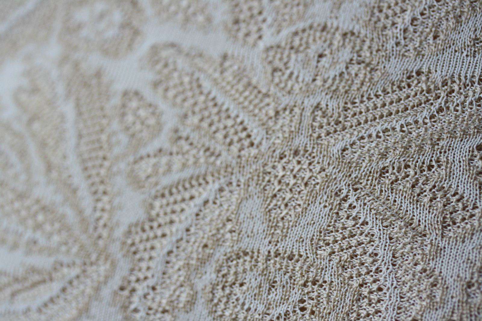 ALEXANDER MCQUEEN LACE SILK KNITTED DRESS SMALL - Image 6