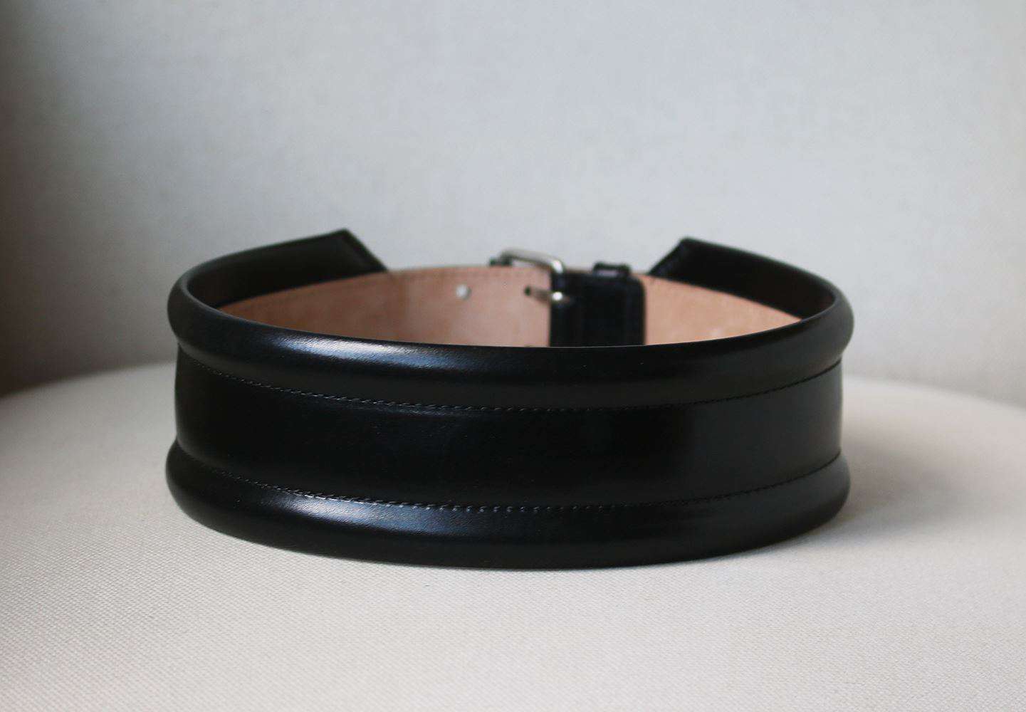 ALEXANDER MCQUEEN LEATHER WAIST BELT EU 70 UK 6 - Image 5