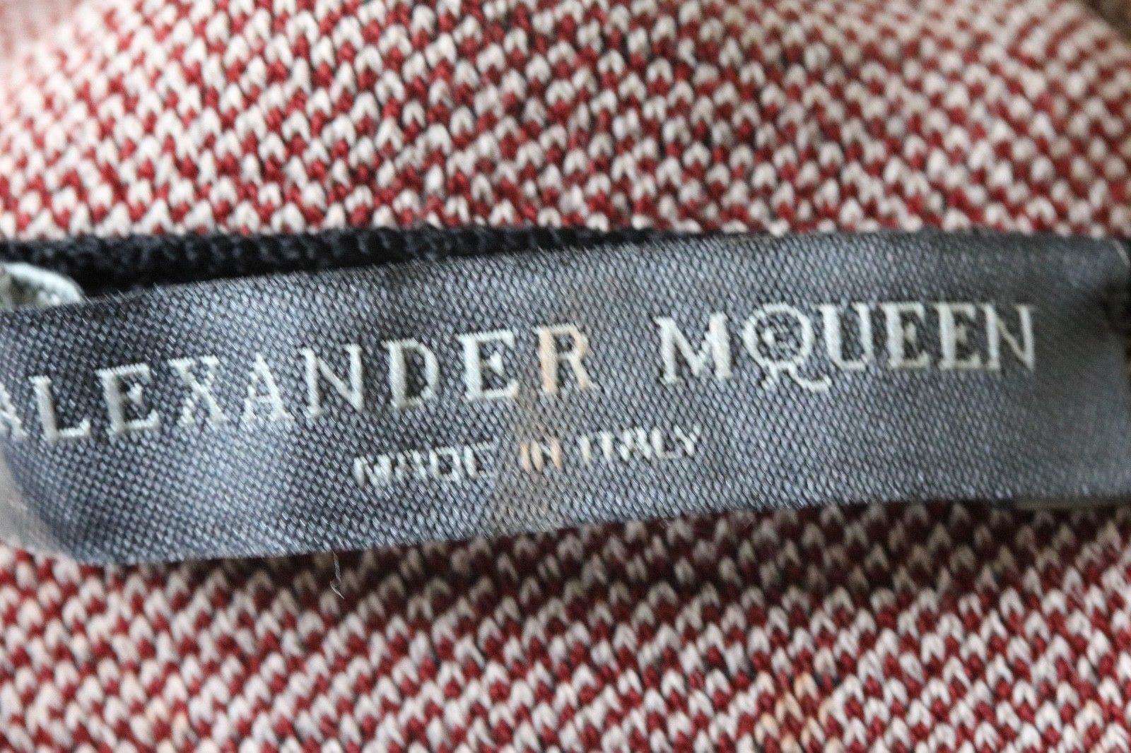 ALEXANDER MCQUEEN LONG-SLEEVE GEOMETRIC-PRINT DRESS MEDIUM - Image 2