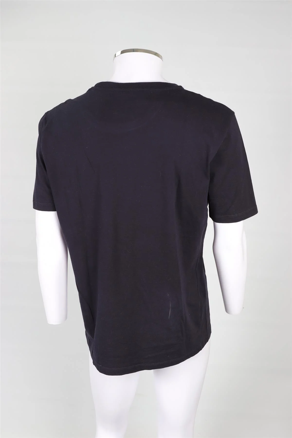 ALEXANDER MCQUEEN NAVY MEN'S COTTON T-SHIRT XLARGE - Image 4