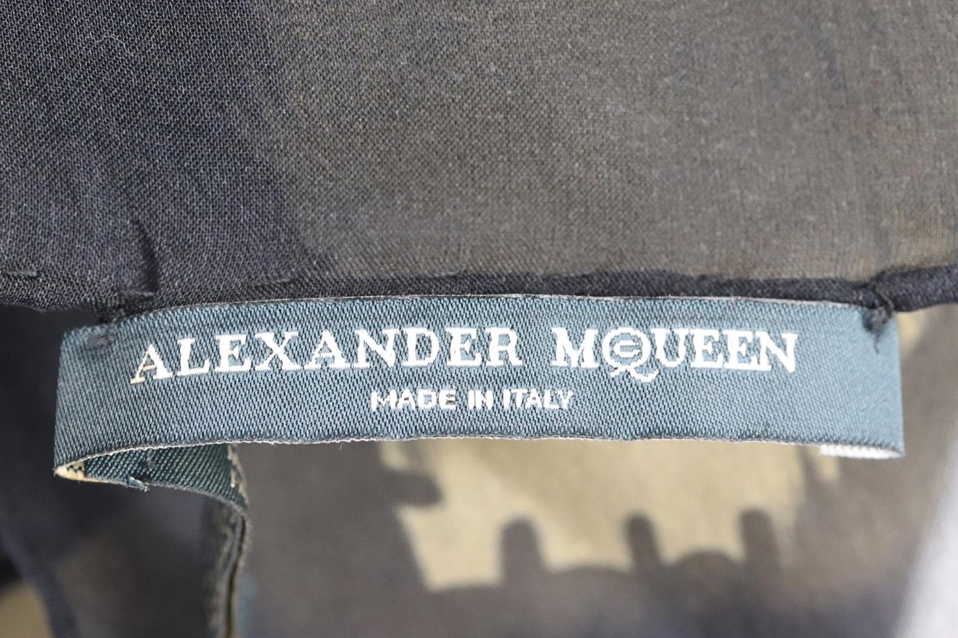 ALEXANDER MCQUEEN PRINTED SILK CHIFFON SCARF - Image 6