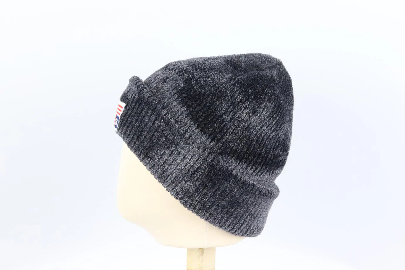 ALEXANDER WANG APPLIQUÉD RIBBED KNIT BEANIE ONE SIZE - Image 4