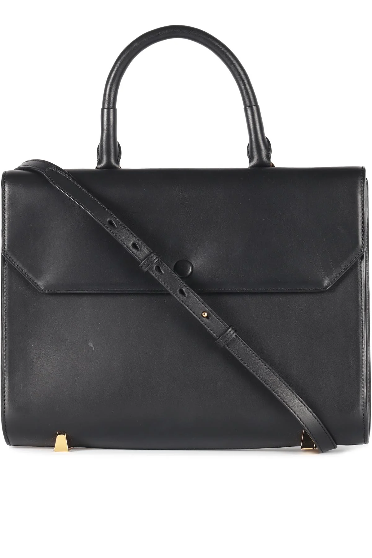 ALEXANDER WANG BLACK LEATHER TOTE BAG - Image 13