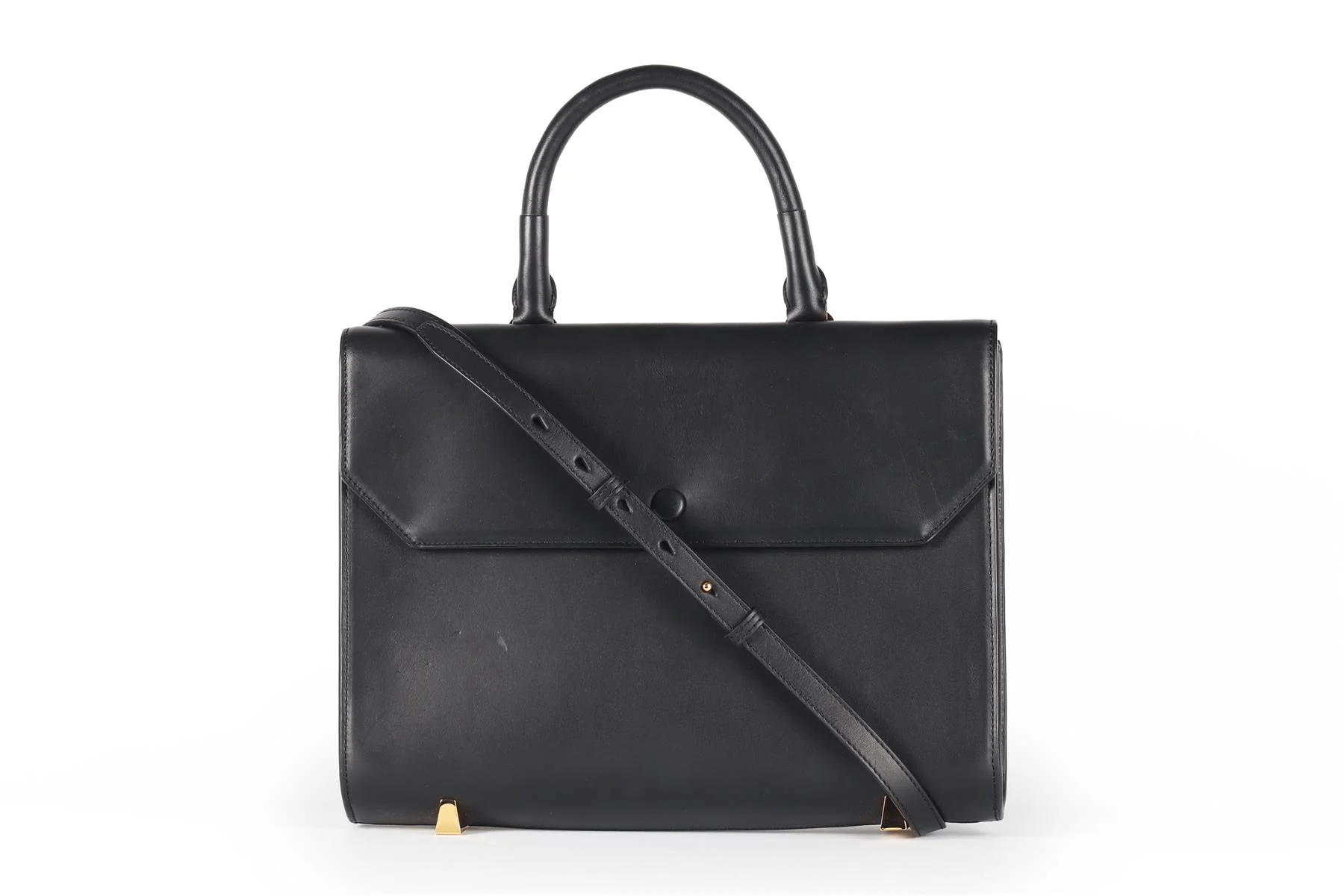 ALEXANDER WANG BLACK LEATHER TOTE BAG - Image 14