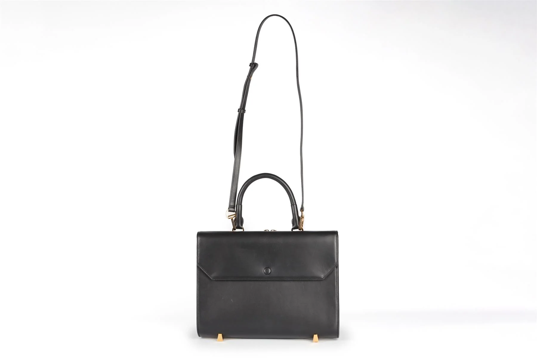 ALEXANDER WANG BLACK LEATHER TOTE BAG - Image 3