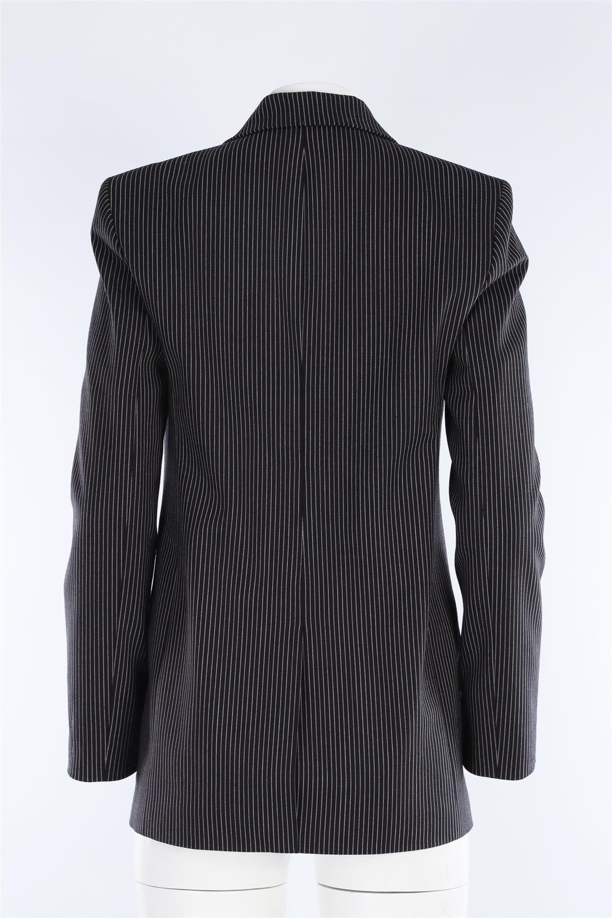 ALEXANDER WANG BLACK WOVEN BLAZER US 4 UK 8 - Image 4
