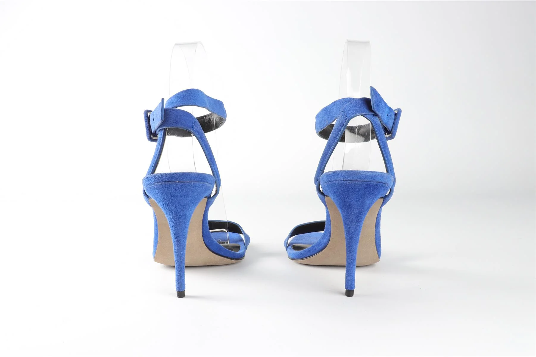 ALEXANDER WANG BLUE SUEDE SANDALS EU 36 UK 3 US 6 - Image 5