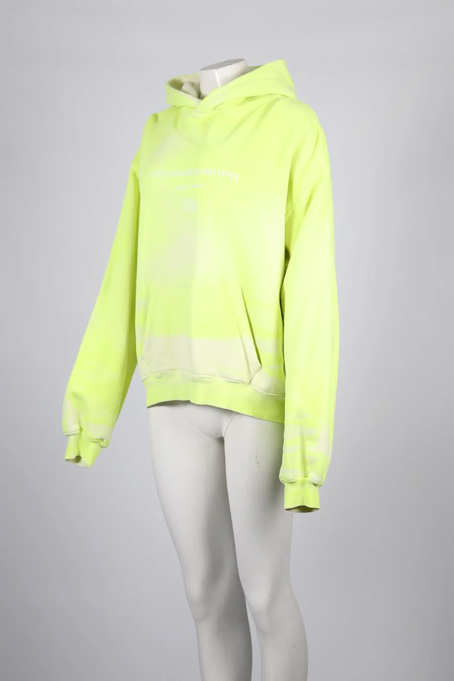 ALEXANDER WANG COTTON BLEND HOODIE MEDIUM - Image 3