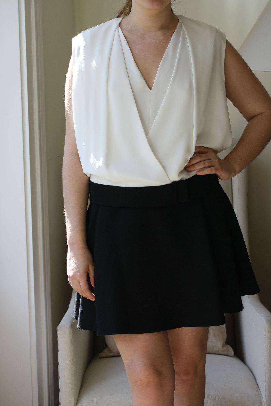 ALEXANDER WANG DROP WAIST BLOUSON DRESS US 6 UK 10 - Image 7