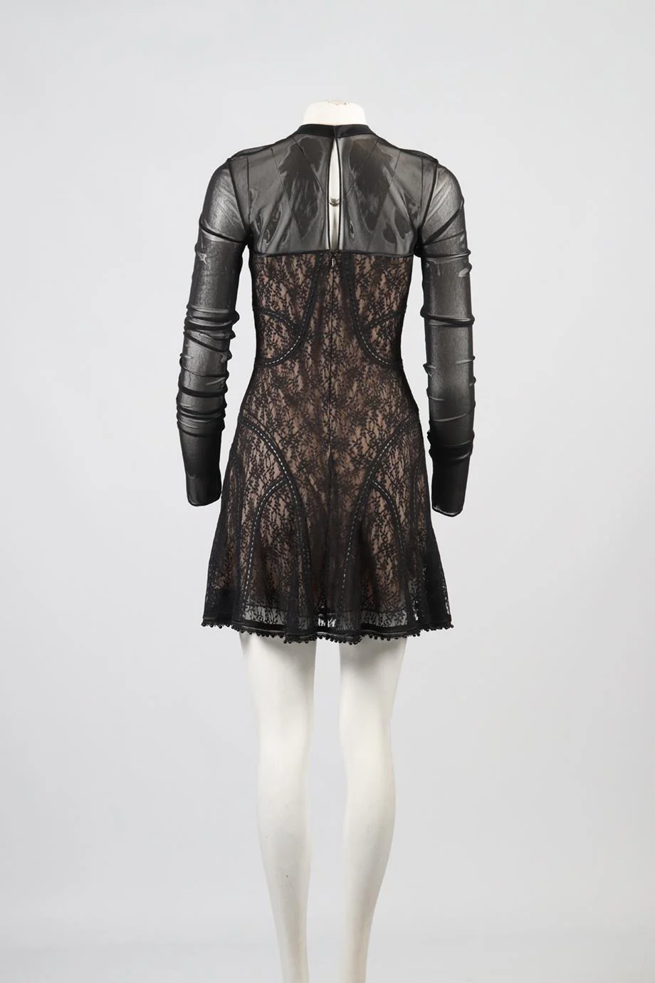 ALEXANDER WANG LACE MINI DRESS US 6 UK 10 - Image 4