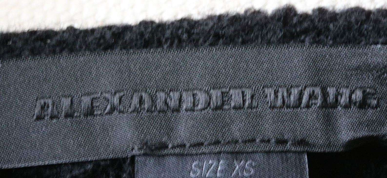 ALEXANDER WANG LONG SLEEVE TOP WITH LINGERIE BRA STRAPS XSMALL - Image 2