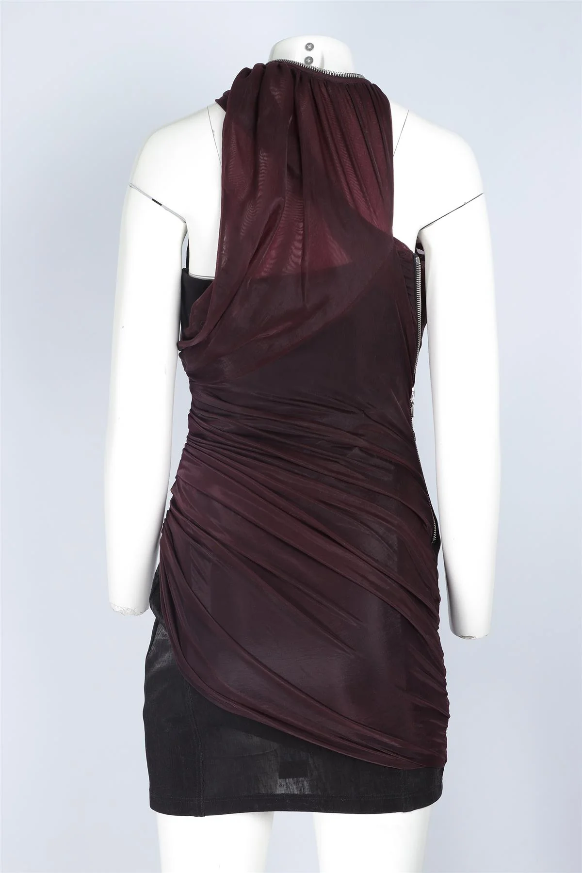 ALEXANDER WANG PURPLE MESH MINI DRESS US 6 UK 10 - Image 4