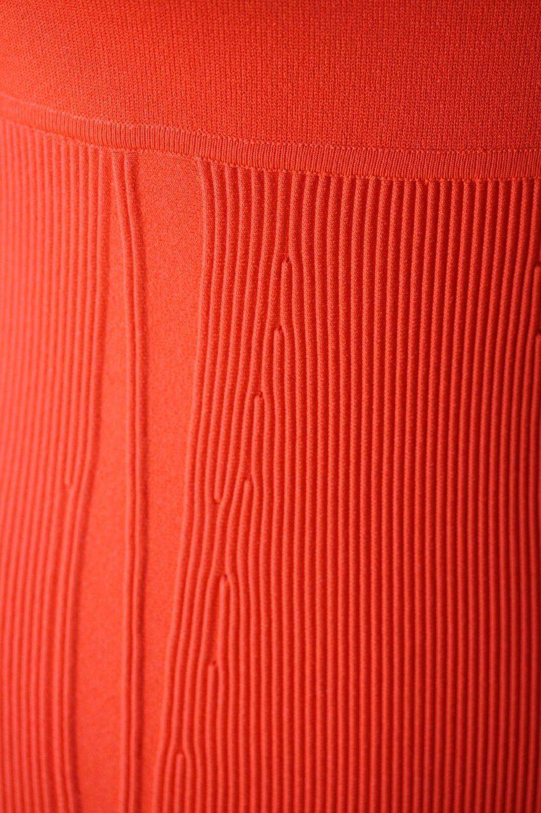 ALEXANDER WANG RED TUBULAR STRIPE TANK DRESS XS - Image 2