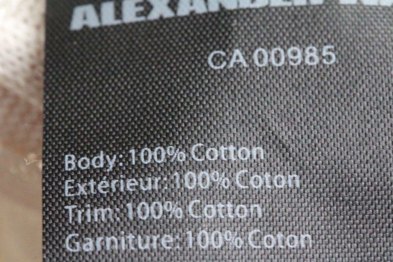 ALEXANDER WANG RIBBED KNIT STRETCH COTTON TOP SMALL - Image 3