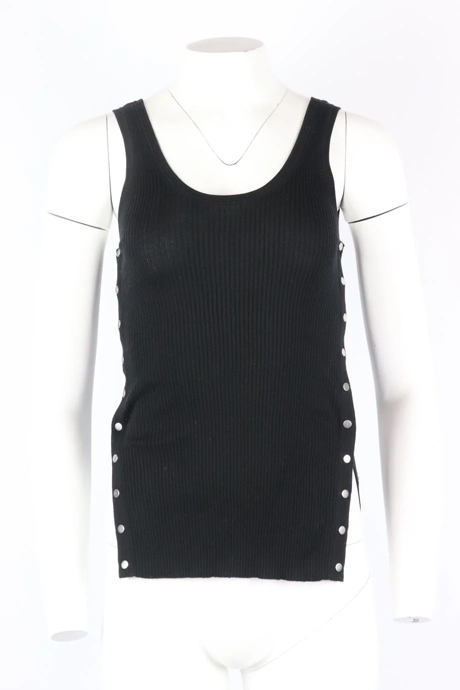 ALEXANDER WANG RIBBED TANK TOP SMALL - Image 2