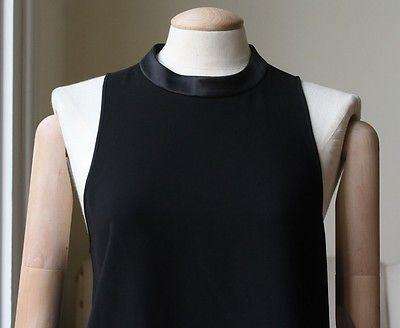 ALEXANDER WANG SILK NECKLINE TOP US 4 UK 8 - Image 5