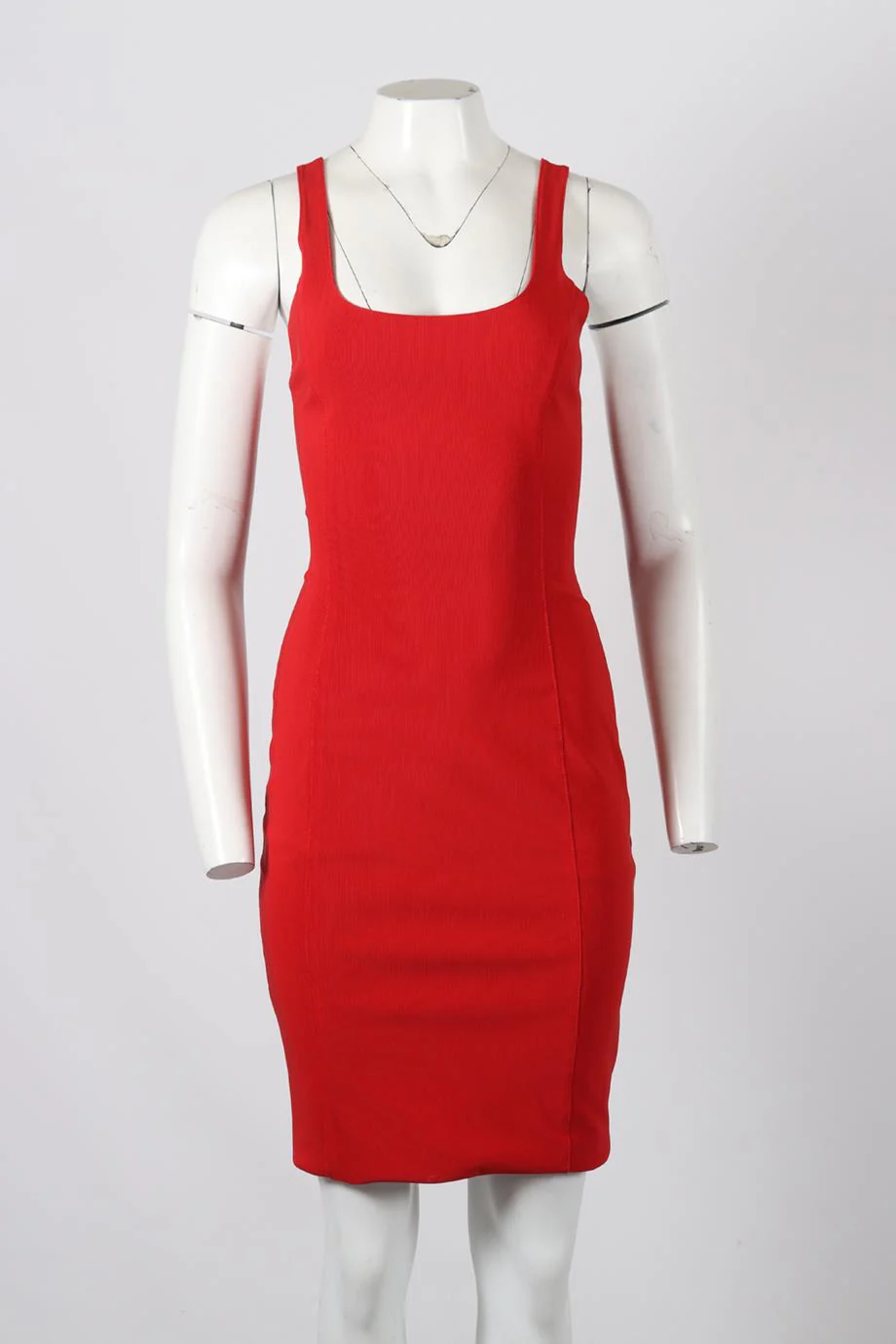 ALEXANDER WANG STRETCH KNIT MIDI DRESS UK 6 - Image 2