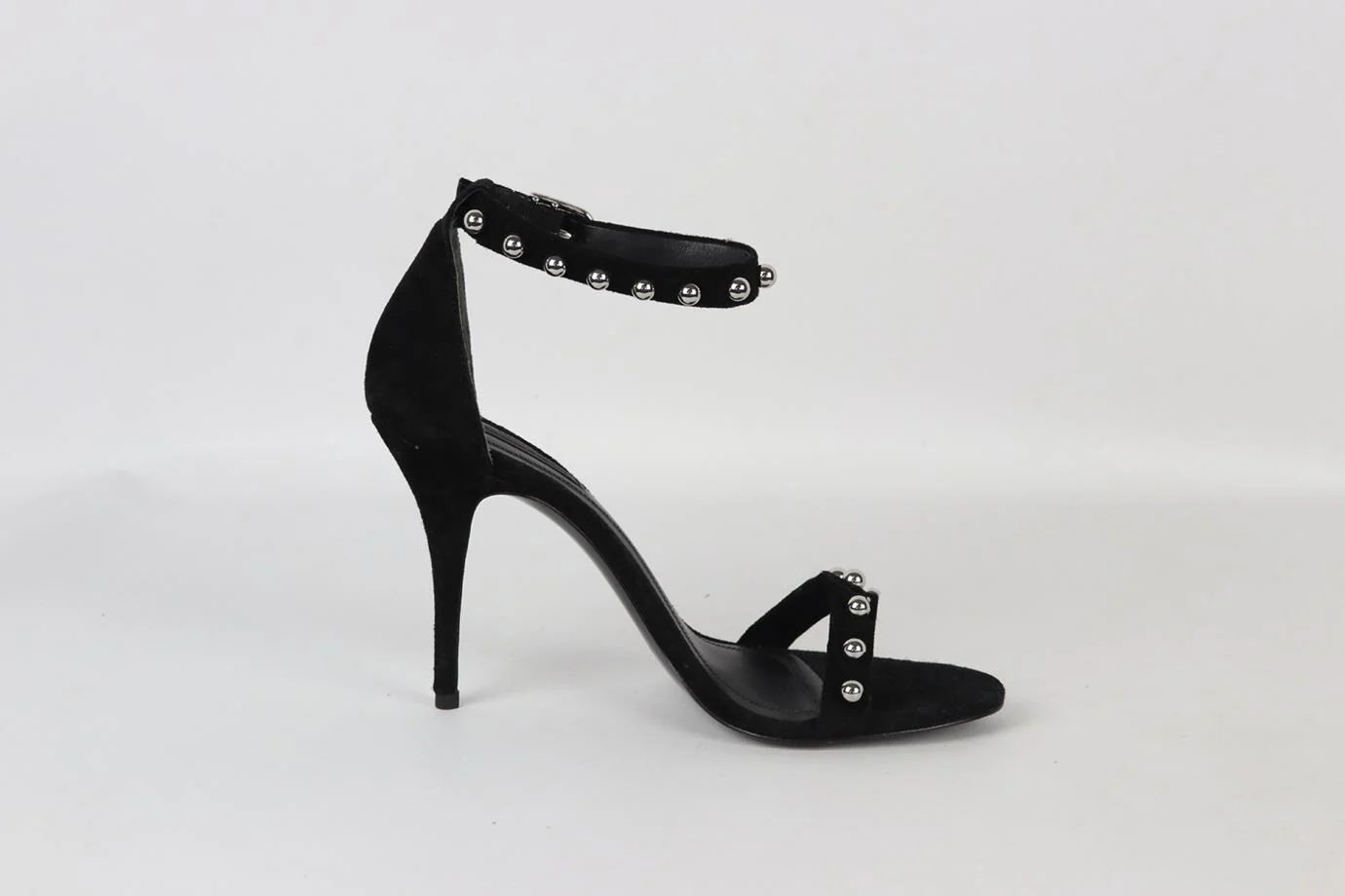 ALEXANDER WANG STUDDED SUEDE SANDALS EU 38 UK 5 US 8 - Image 2