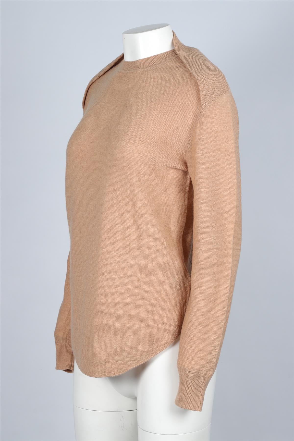 ALEXANDER WANG TAN CASHMERE SWEATER XSMALL - Image 3