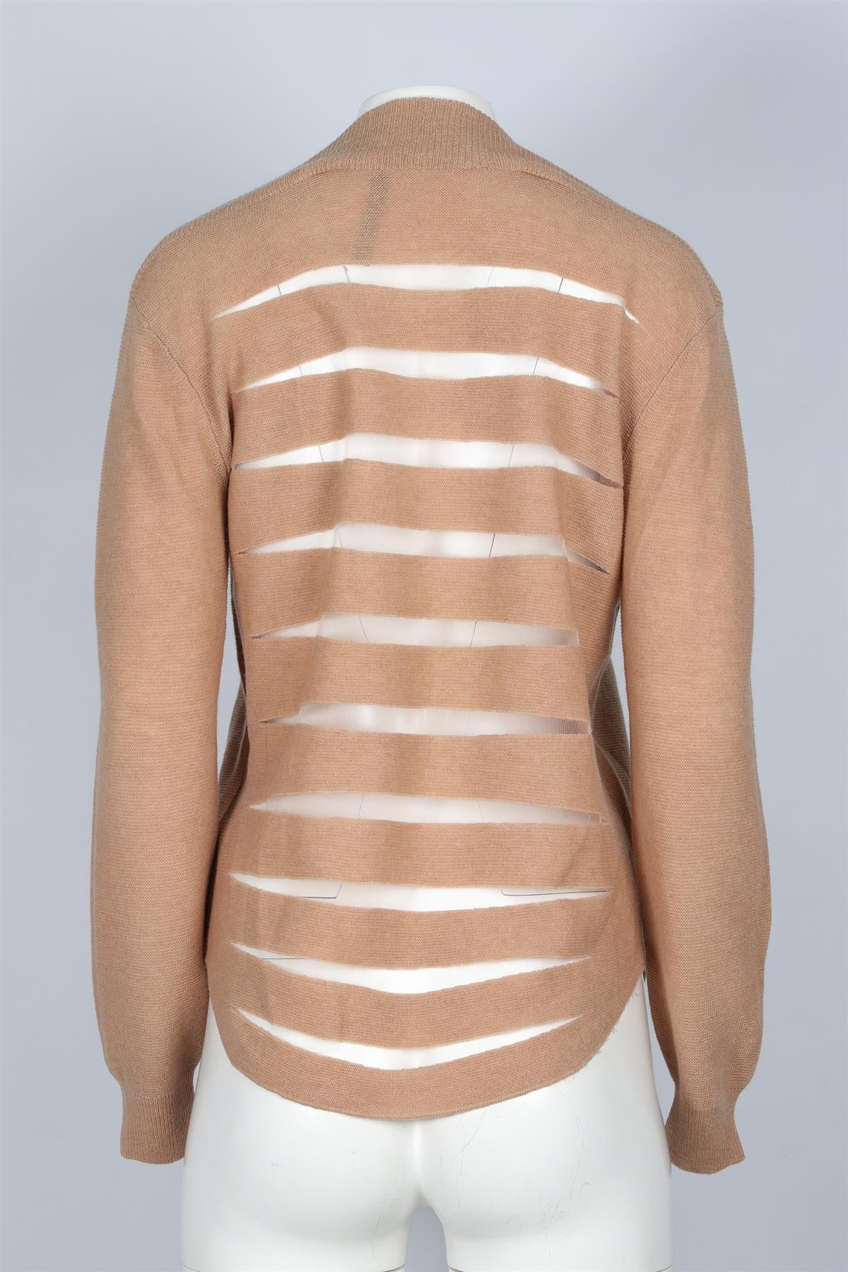 ALEXANDER WANG TAN CASHMERE SWEATER XSMALL - Image 4