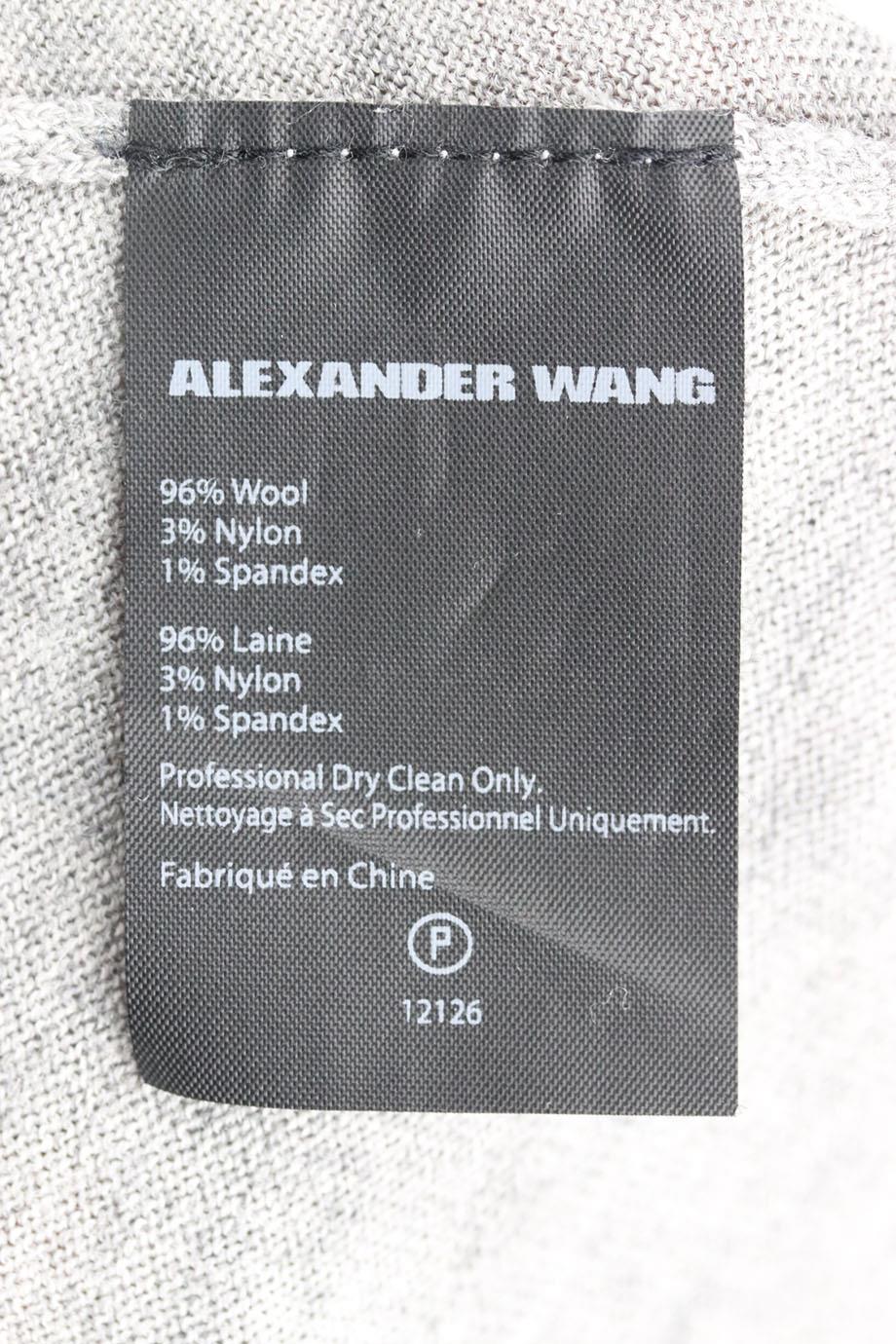 ALEXANDER WANG WOOL BLEND MINI DRESS XSMALL - Image 6