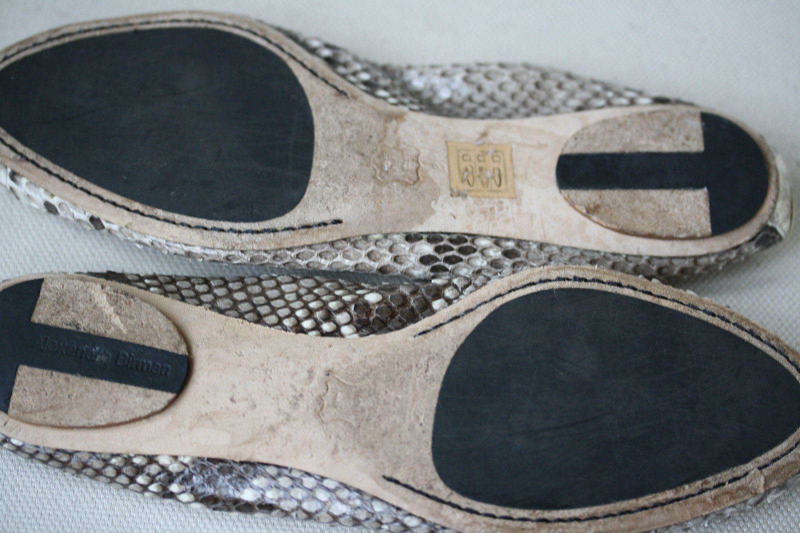 ALEXANDRE BIRMAN PYTHON BALLERINA FLATS US 8 UK 5 - Image 2