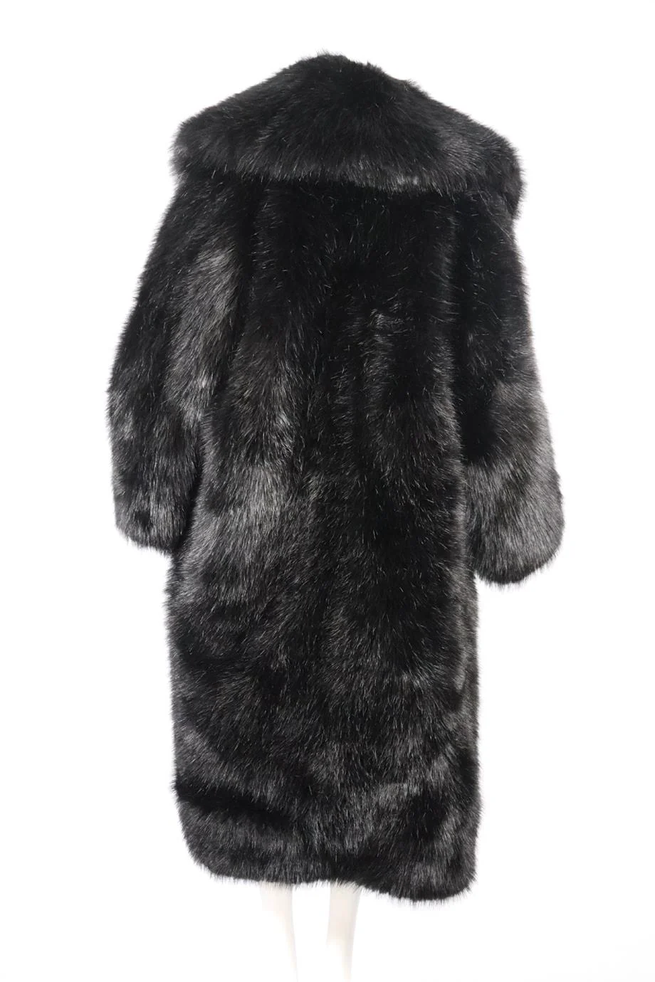ALEXANDRE VAUTHIER 2023 FAUX FUR COAT UK 8 - Image 4